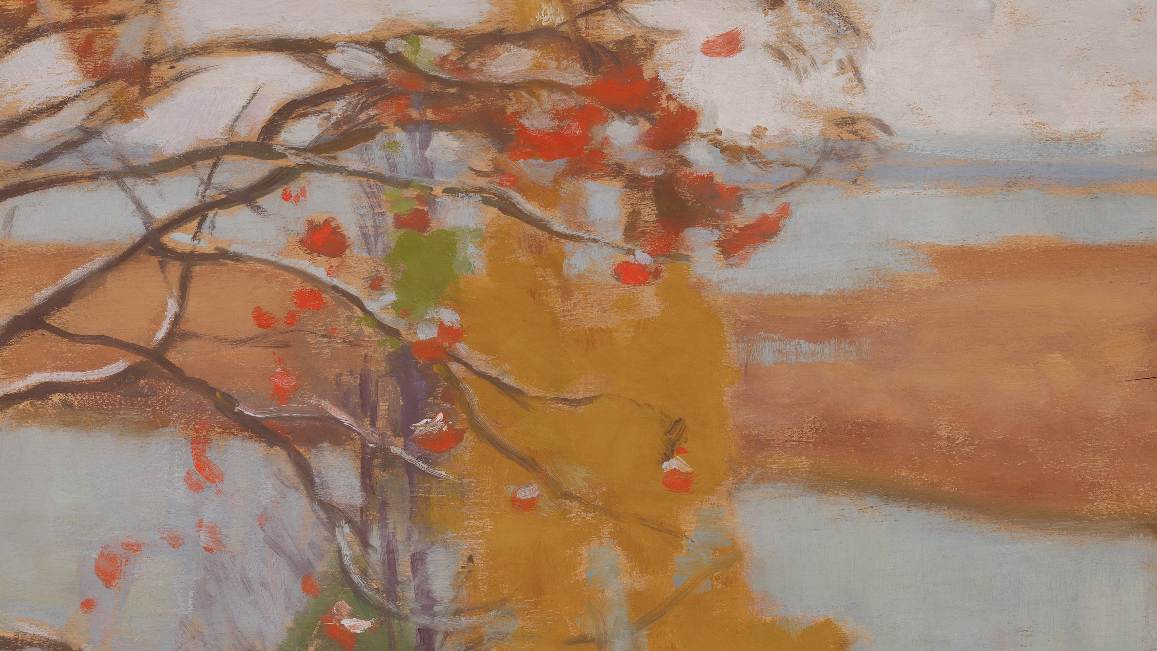 Ochre Shoreline Echoes